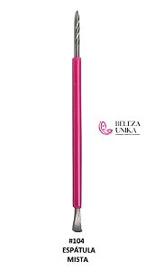 Espátula mista dupla autoclave inox ref 104