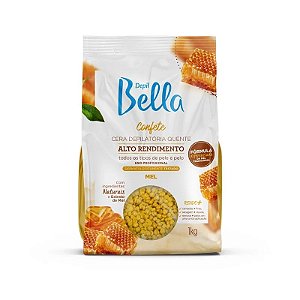 Depil Bella Cera em confete Mel 1Kg