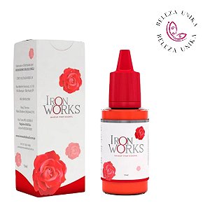 PIGMENTO IRON WORKS - VERMELHO ALARANJ. 15ML