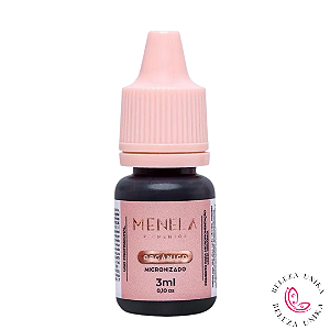 Pigmento Menela Mr Black orgânico 3ml