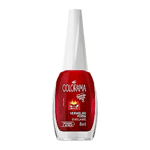 Esmalte Divertidamente Colorama-  Vermelho Fúria 8ml