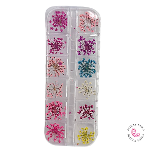 Flor seca para Encapsular com 12 unidades