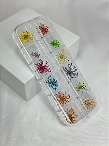 Flor seca para Encapsular com 12 unidades