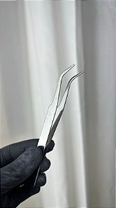 Pinça para extenção de Cilios Curvada Cutemax