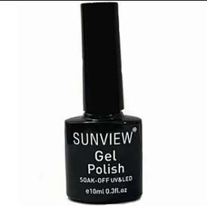 Esmalte em Gel Preto 10ml Sunview