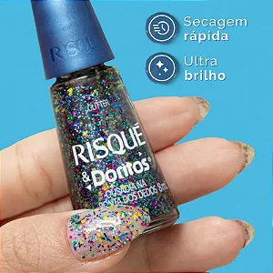 Esmalte Risque & Doritos - Ousadia na ponta dos dedos 8ml