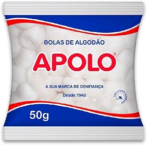 Algodao Apolo Bolas 50G