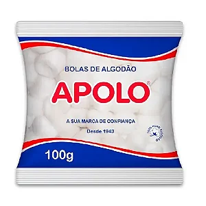 Apolo Algodão em Bola 100G