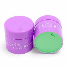 Pote c/ Tampa Vòlia Eco Lilás Com Fundo Verde 30g