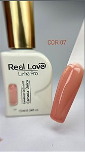 Esmalte em gel cor 07 real love camada única