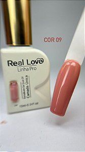 Esmalte em gel cor 09 real love camada única