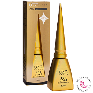Top Coat Clear Diamond 12ml Uze Nails