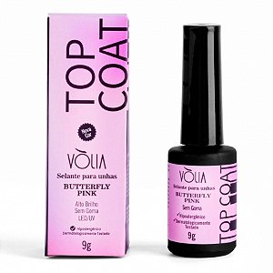 Volia TopCoat 9ml -Butterfly Pink