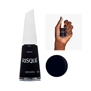 Esmalte Risque Preto Sépia 8ml