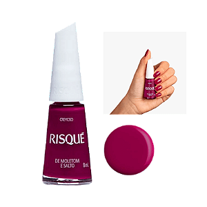 Esmalte Risque de Moletom e Salto