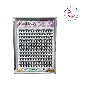 Cilios tufinho Wisps Real love 20P Mix 8 ao 14