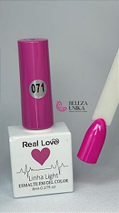 Esmalte em Gel Cor 71 Col. Coração Real love