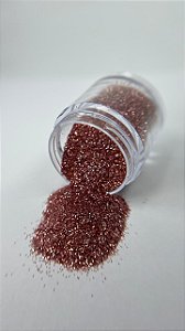 Glitter flocado Fino rose