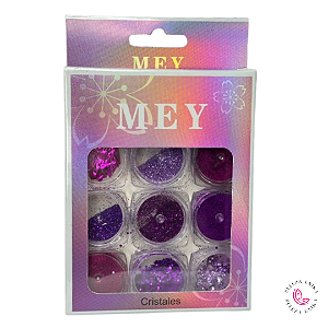 Kit de Glitter c/ 9und Lilais
