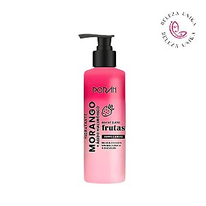 Hidratante Morango+Acido Hialuronico 160ml Porán
