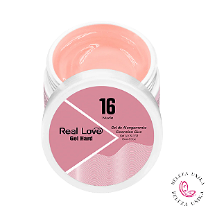 Real Love Gel Hard  - Cor 16 nude