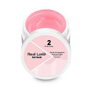 Real Love Gel Hard 15ml Cor 02 Pink Nude