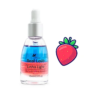 Óleo de Cutículas Linha Light Strawberry 15ml - Real Love