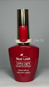 Esmalte Gel Real Love Cor 02 Vermelho luxo