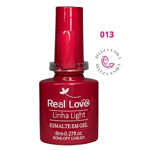 Esmalte em Gel Real Love - Cor 13 Linha Light