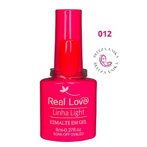 Esmalte em Gel Real Love - Cor 12 Linha Light