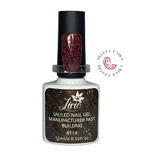 LIRIO ESMALTE EM GEL GLITTER 12ML COR:11