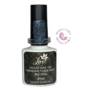 LIRIO ESMALTE EM GEL GLITTER 12ML COR:10