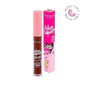 Batom Líquido Vizzela - Cor  Caramelo