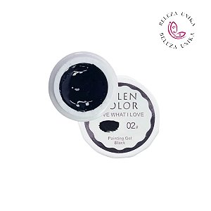 Gel para Decoração Nail Art  Cor 02 - Helen Color