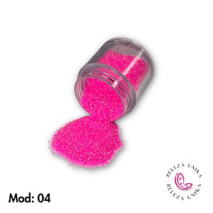 Glitter Flocado Rosa Cor 04