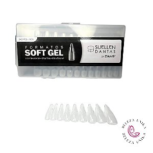 Soft Gel  Almond 240 Peças - Suellen Dantas
