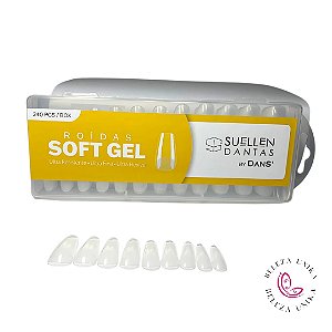 Soft Gel Quadrada 240 Peças - Suellen Dantas