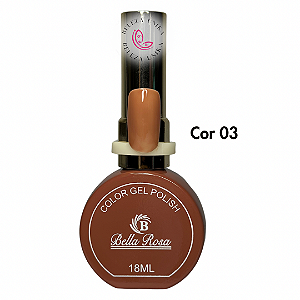 Esmalte em Gel Bella rosa Cor 03