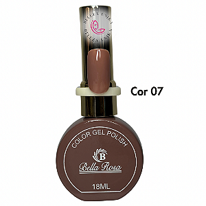 Esmalte em Gel Bella rosa Cor 07