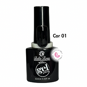 Esmalte em Gel Bella Rosa Col. Gel Polish Cor 01