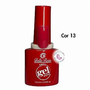 Esmalte em Gel Bella Rosa Col. Gel Polish Cor 13
