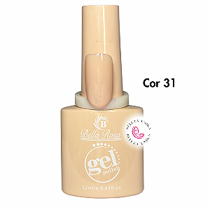 Esmalte em Gel Bella Rosa Col. Gel Polish Cor 31