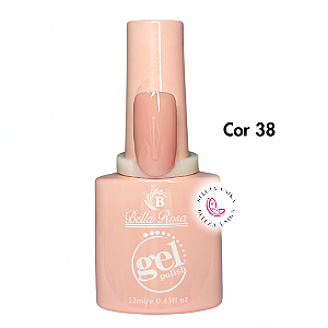 Esmalte em Gel Bella Rosa Col. Gel Polish Cor 38
