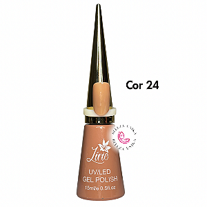 Esmalte em Gel Luxo Lirio 15ml Cor 24