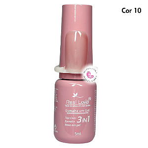 Esmalte em Gel Real Love 3 em 1 – 5ml Cor 10