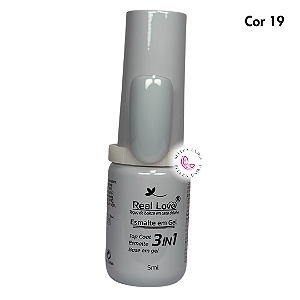 Esmalte em Gel Real Love 3 em 1 – 5ml Cor 19