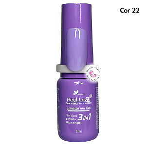 Esmalte em Gel Real Love 3 em 1 – 5ml Cor 22