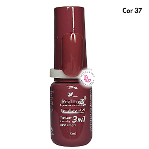 Esmalte em Gel Real Love 3 em 1 – 5ml Cor 37