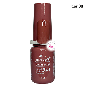 Esmalte em Gel Real Love 3 em 1 – 5ml Cor 38
