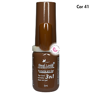 Esmalte em Gel Real Love 3 em 1 – 5ml Cor 41